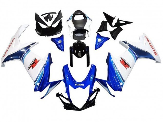 Carenado Moto Suzuki GSXR 600 / GSXR 750 2011-2024 - Blanco Azul Negro Brillante Rojo
