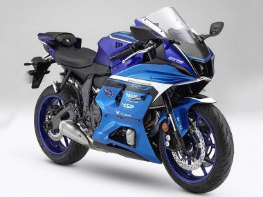 Carenado Moto Yamaha YZF R7 2021-2024 - Azul Mate Azul Mate Claro