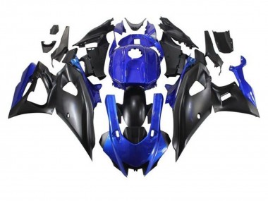 Carenado Moto Yamaha YZF R7 2021-2024 - Azul Negro Mate