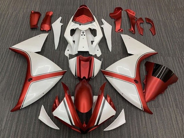 Carenados Moto Yamaha YZF 1000 R1 2009-2011 - Blanco Rojo