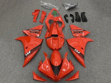 Carenado Moto Yamaha YZF 1000 R1 2012-2014 - Rojo Negro