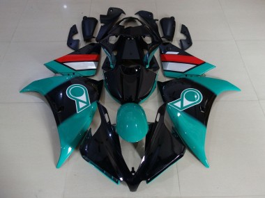 Carenado Moto Yamaha YZF 1000 R1 2012-2014 - Negro Brillante Verde Blanco Rojo