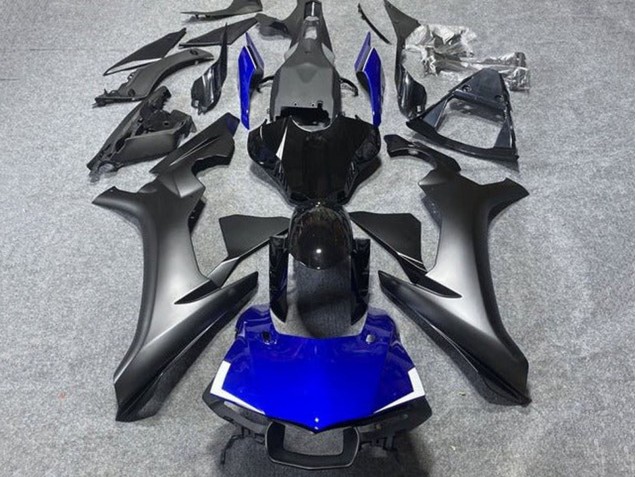 Carenado Moto Yamaha YZF 1000 R1 2015-2019 - Negro Mate Negro Brillante Azul Blanco