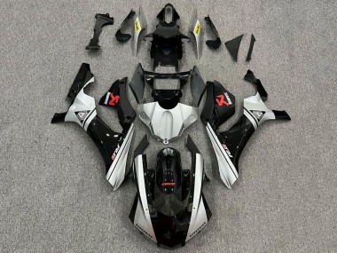 Carenado Moto Yamaha YZF 1000 R1 2015-2019 - Plata Negro