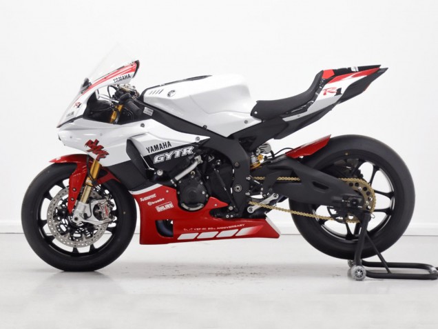 Carenado Moto Yamaha YZF 1000 R1 2020-2025 - Blanco Rojo GYTR