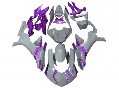 Carenado Moto Yamaha YZF 1000 R1 2020-2025 - Nardo Gris Púrpura