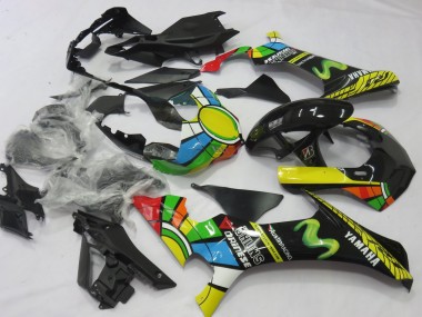 Carenado Moto Yamaha YZF 1000 R1 2020-2025 - Blanco Azul Verde Amarillo Rojo Negro RuedaColores MoviStar