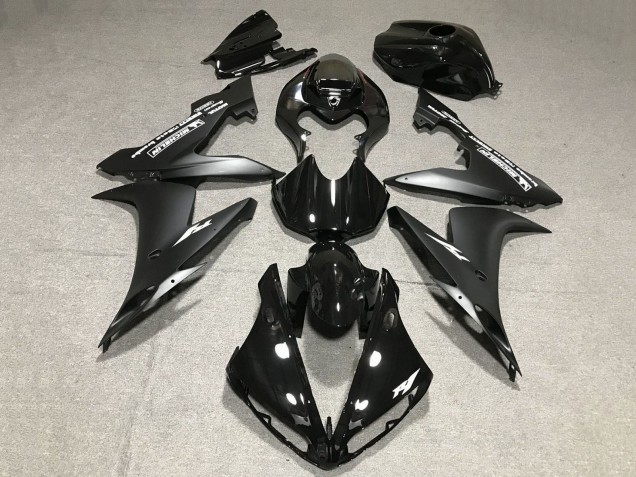 Carenado Moto Yamaha YZF 1000 R1 2004-2006 - Negro Brillante Negro Mate