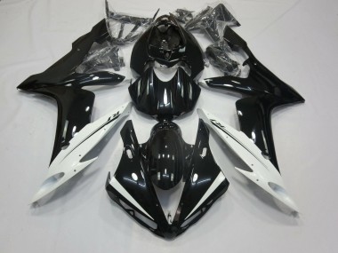 Carenado Moto Yamaha YZF 1000 R1 2004-2006 - Negro Brillante Blanco