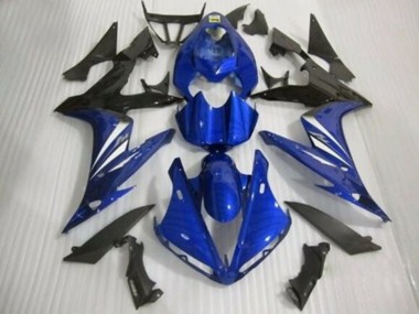 Carenados Moto Yamaha YZF 1000 R1 2004-2006 - Azul Blanco Negro Brillante