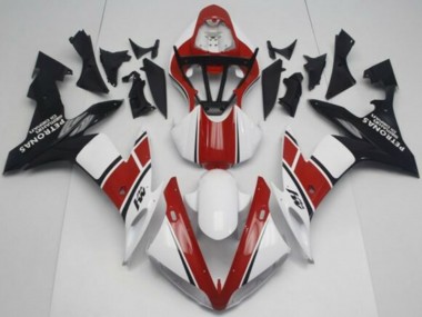 Kits Carenados Moto Yamaha YZF 1000 R1 2004-2006 - Blanco Rojo Negro