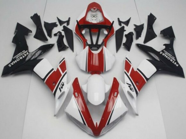 Kits Carenados Moto Yamaha YZF 1000 R1 2004-2006 - Blanco Rojo Negro
