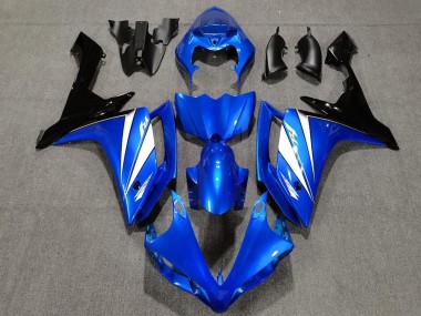 Carenados Moto Yamaha YZF 1000 R1 2007-2008 - Azul Blanco Negro