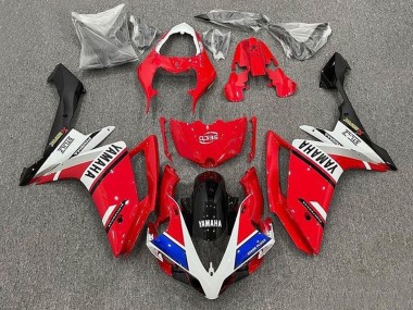 Carenado Moto Yamaha YZF 1000 R1 2007-2008 - Rojo Blanco Azul Negro