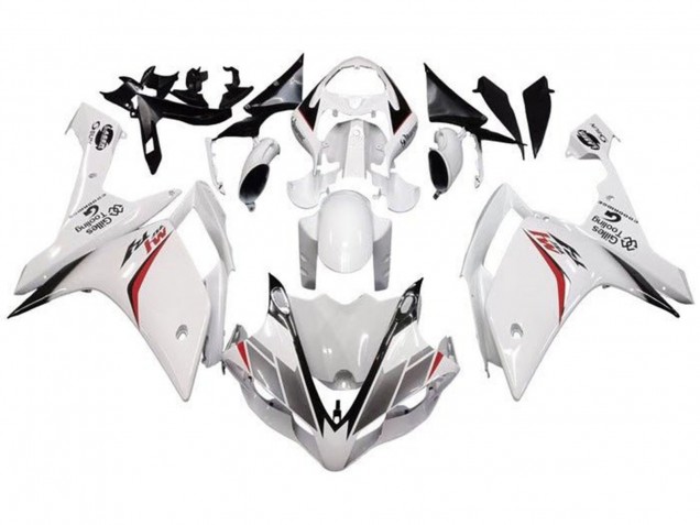 Carenados Moto Yamaha YZF 1000 R1 2007-2008 - Blanco Rojo Negro Raya