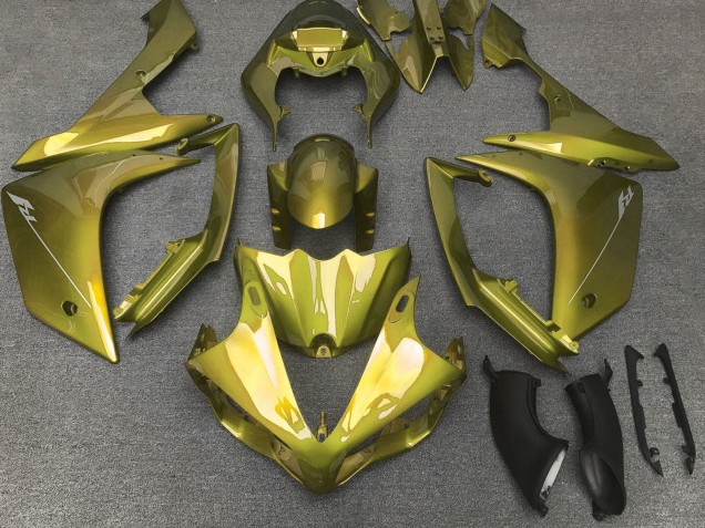 Carenado Moto Yamaha YZF 1000 R1 2007-2008 - Amarillo Olive