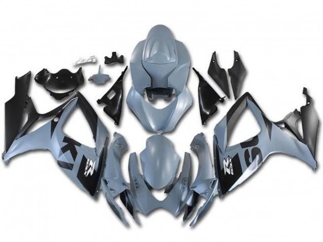 Carenado Moto Suzuki GSXR 600 / GSXR 750 2006-2007 - Gris Negro