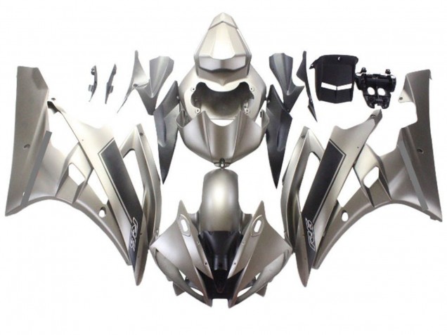 Carenado Moto Yamaha YZF R6 2006-2007 - Plata Gris