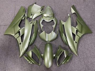 Carenado Moto Yamaha YZF R6 2006-2007 - Verde Oliva