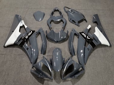 Carenado Moto Yamaha YZF R6 2006-2007 - Nardo Gris Blanco Negro