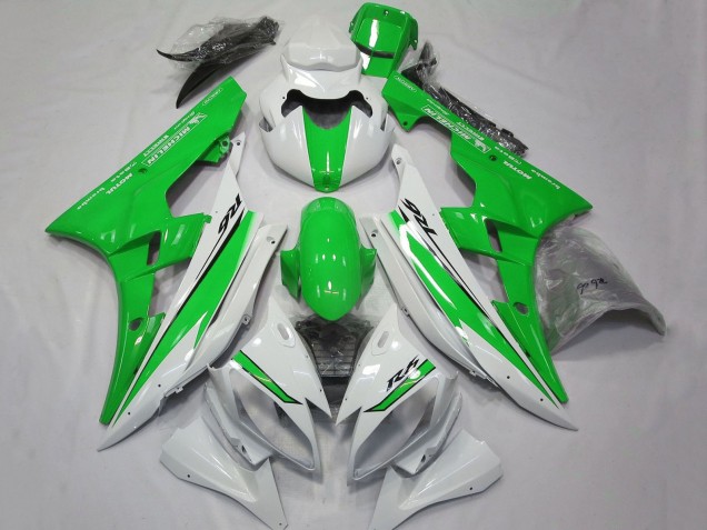 Carenado Moto Yamaha YZF R6 2006-2007 - Blanco Verde