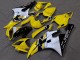 Carenado Moto Yamaha YZF R6 2006-2007 - Amarillo Blanco Negro Brillante Motul Michelin