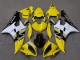 Carenado Moto Yamaha YZF R6 2006-2007 - Amarillo Blanco Negro Brillante Motul Michelin
