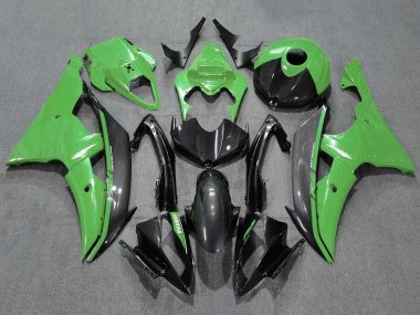 Carenado Moto Yamaha YZF R6 2008-2016 - Verde FibraCarbono Estilo