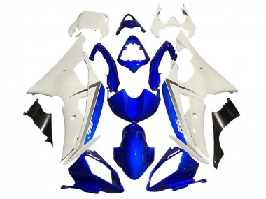 Carenados Moto Yamaha YZF R6 2008-2016 - Blanco Azul Negro