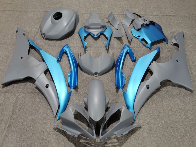Carenado Moto Yamaha YZF R6 2008-2016 - Gris Azul Claro