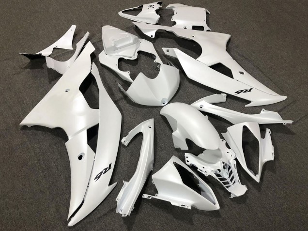 Carenado Moto Yamaha YZF R6 2008-2016 - Blanco Perla