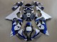 Carenado Moto Yamaha YZF R6 2008-2016 - Blanco Azul Gris Camouflage