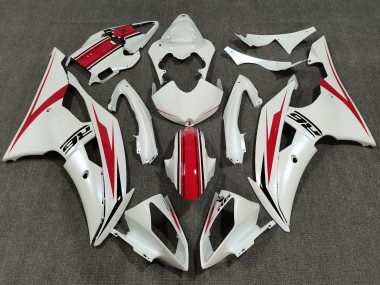 Carenados Moto Yamaha YZF R6 2008-2016 - Blanco Perla Rojo