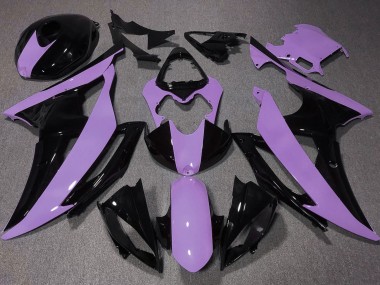 Carenados Moto Yamaha YZF R6 2008-2016 - Púrpura Negro Brillante