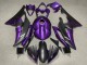 Carenados Moto Yamaha YZF R6 2008-2016 - Púrpura Negro Mate