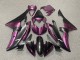 Carenado Moto Yamaha YZF R6 2008-2016 - Púrpura Negro Mate