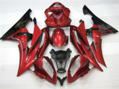 Carenado Moto Yamaha YZF R6 2008-2016 - Rojo Negro