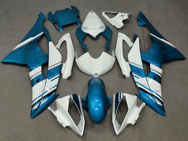 Carenados Moto Yamaha YZF R6 2008-2016 - Blanco Azul