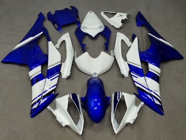 Carenado Moto Yamaha YZF R6 2008-2016 - Blanco Azul