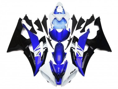 Carenado Moto Yamaha YZF R6 2008-2016 - Blanco Azul Negro