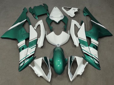 Carenado Moto Yamaha YZF R6 2008-2016 - Blanco Verde