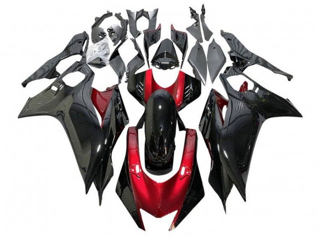 Carenado Moto Yamaha YZF R6 2017-2023 - Rojo Negro Brillante