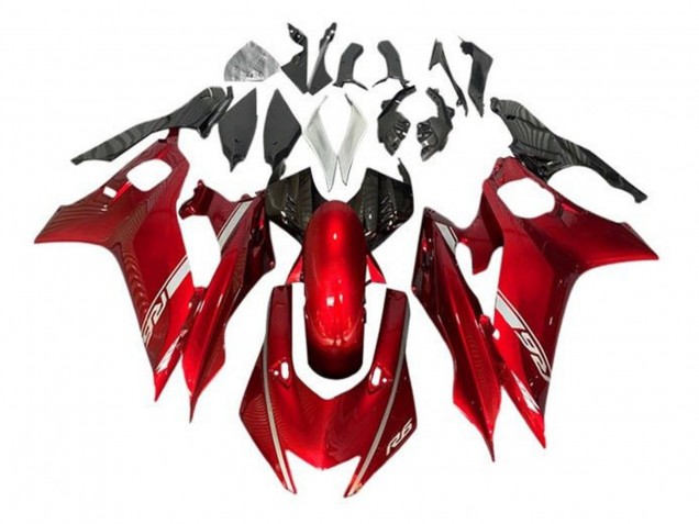 Carenados Moto Yamaha YZF R6 2017-2023 - Rojo