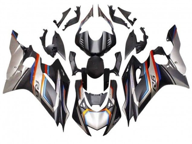 Carenado Moto Yamaha YZF R6 2017-2023 - Plata Gris Naranja Azul