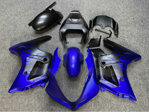 Carenado Moto Suzuki SV650 2003-2013 - Azul Negro Mate Chapoteo