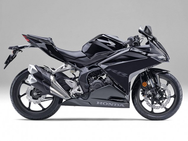 Carenado Moto Honda CBR250RR 2017-2022 - Negro Mate Gris