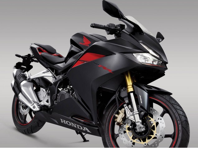 Carenado Moto Honda CBR250RR 2017-2022 - Negro Mate Rojo