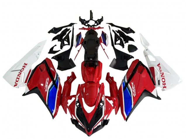 Carenado Moto Honda CBR250RR 2017-2022 - Rojo Azul Blanco