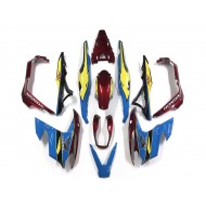 Carenado Moto Honda ADV150 2018-2021 - Azul Amarillo Rojo