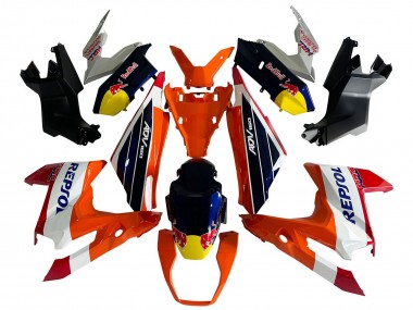 Carenado Moto Honda ADV160 2022-2024 - Naranja Blanco Rojo Azul Repsol Rojo Bull